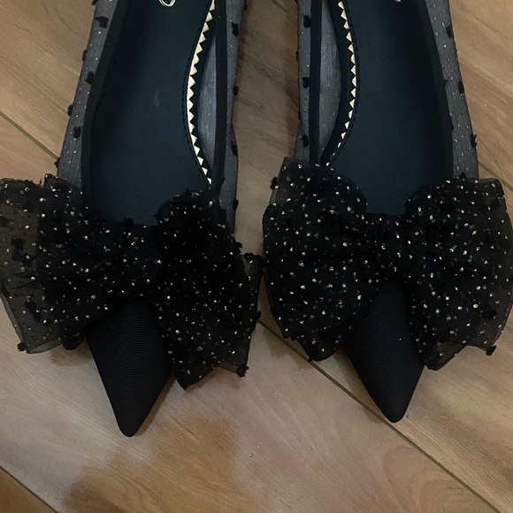 Circus by Sam Edelman Black Bow Flats - Picture 6 of 6
